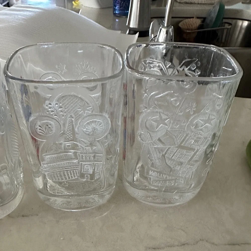 McDonald's Walt Disney World 2000  Mickey Mouse Lot of 4; 3 Dsigns-1 Duplicate
